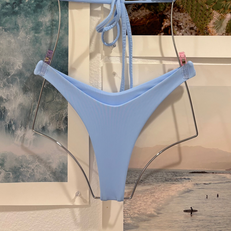 Roxy Thong Bottom in Ice Blue