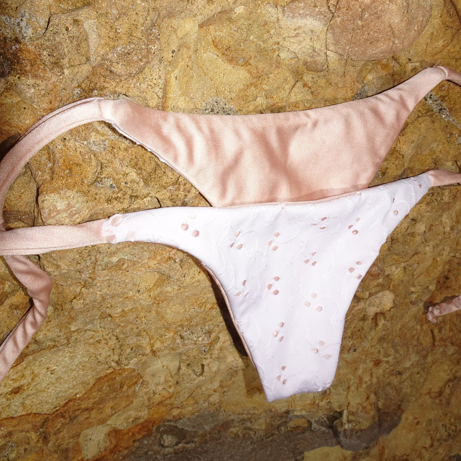 Morgy Bottom in Shimmer Baby Pink