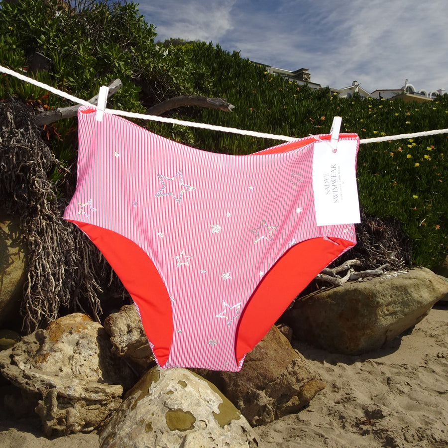 Kai Full Coverage Bottom in Strips with Stars