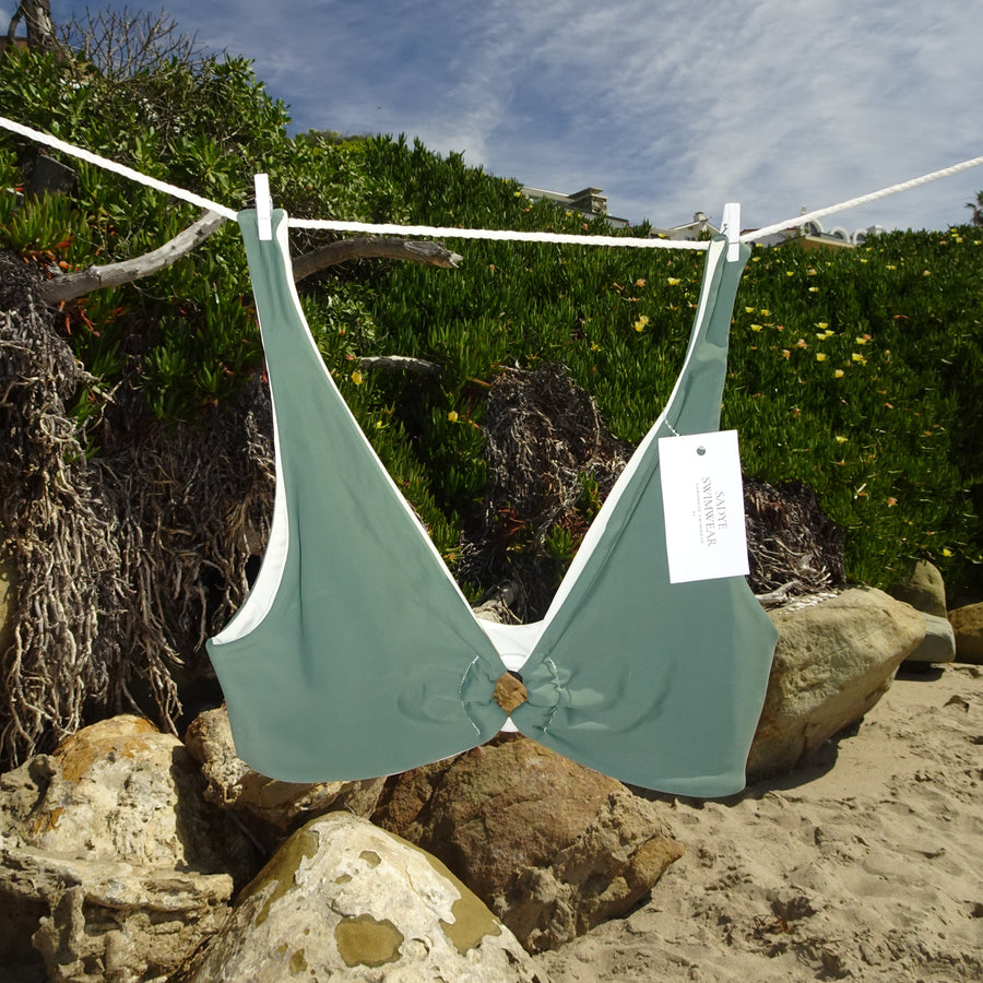 Roxy Top in Hunter Green