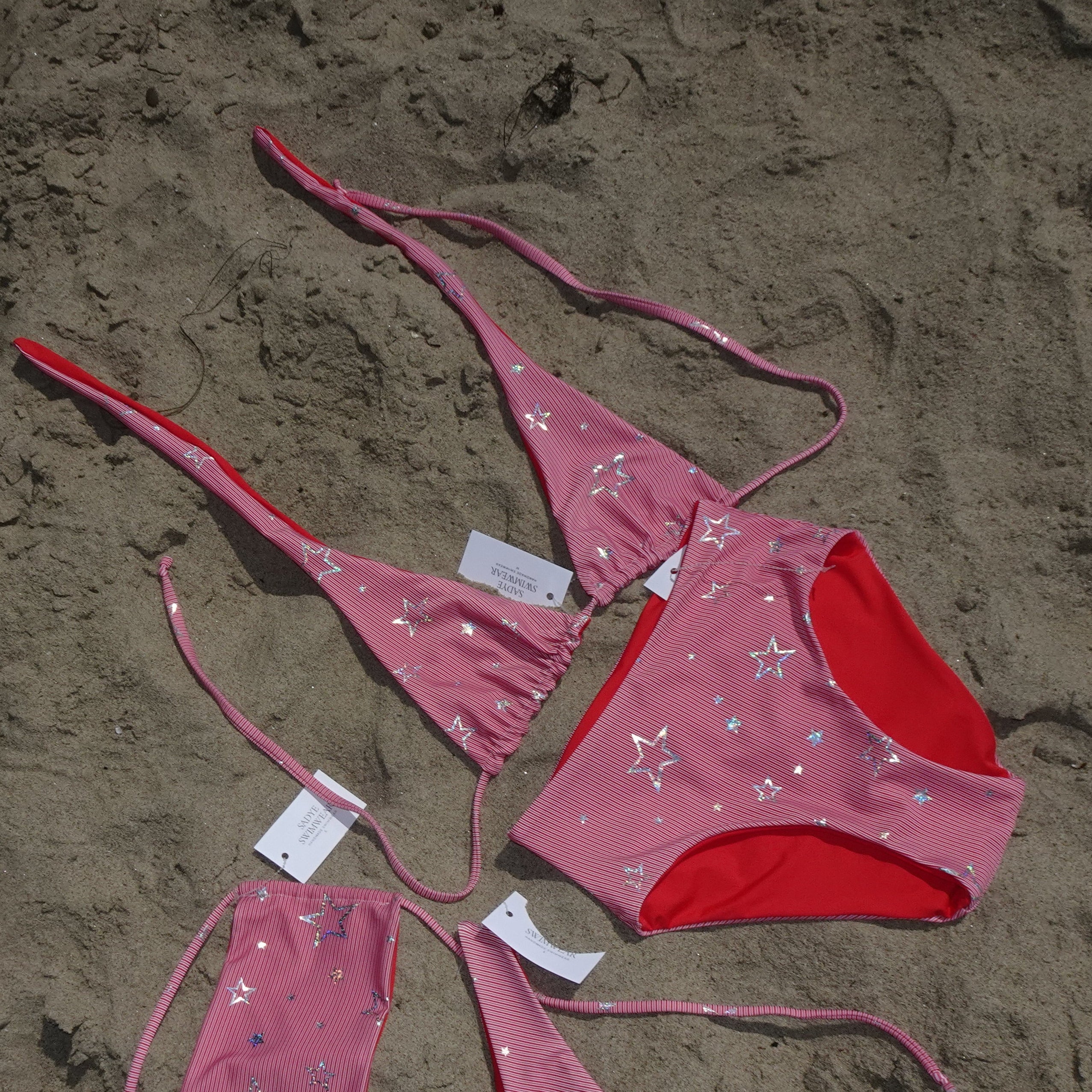 Kai Full Coverage Bottom in Strips with Stars