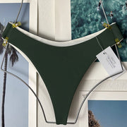 Leo Cheeky Bottom in Hunter Green