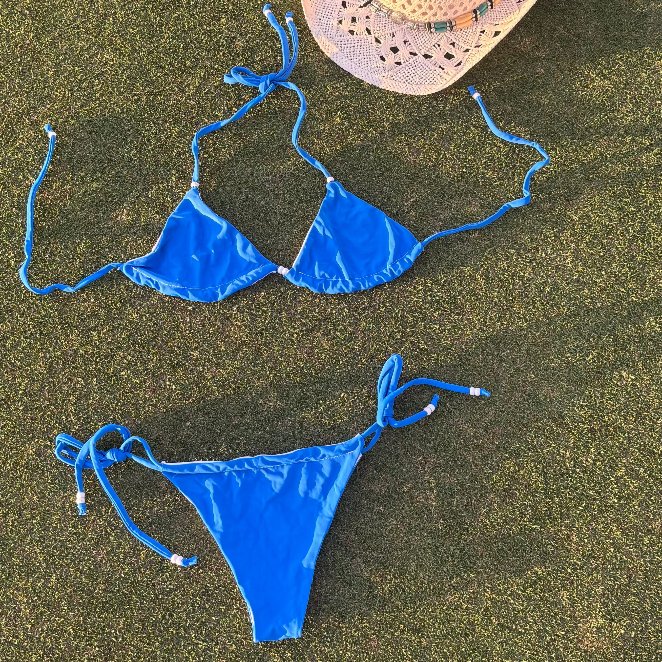 Rose Bottom in Moroccan Blue