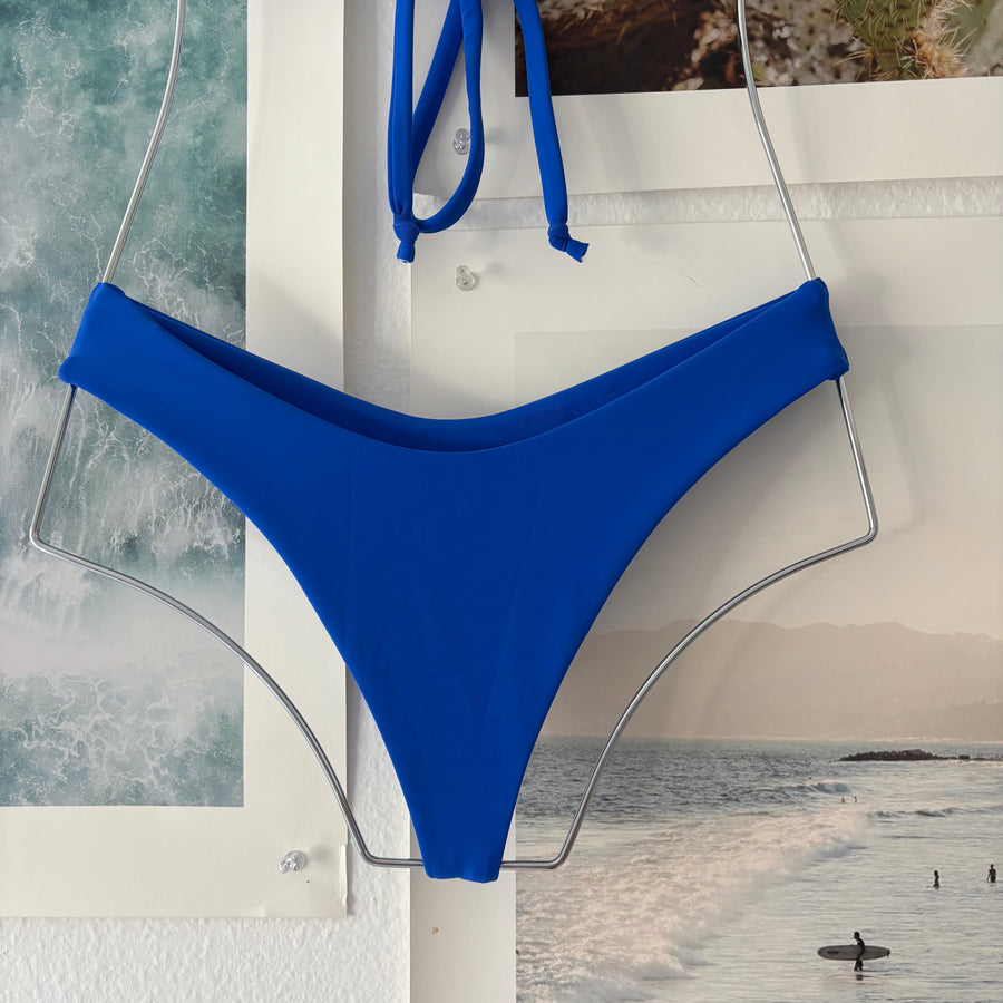 Leo Thong Bottom in Moroccan Blue