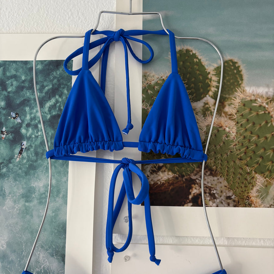 Rose Top in Moroccan Blue