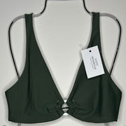 Roxy Top in Hunter Green