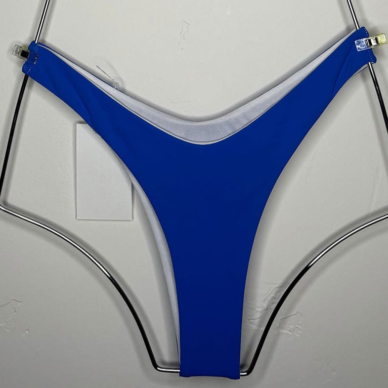 Roxy Thong Bottom in Moroccan Blue