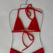 Rose Top in Cherry Red