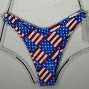 Roxy Cheeky Bottom in Flag Print