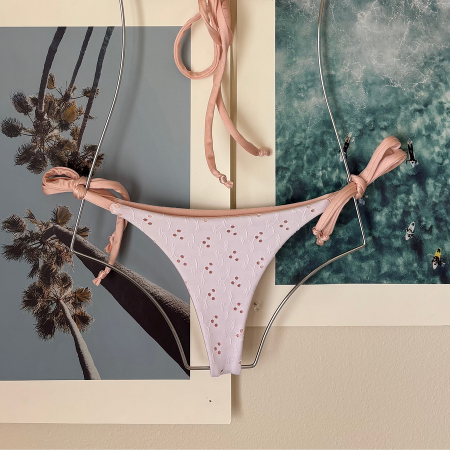 Morgy Bottom in Shimmer Baby Pink