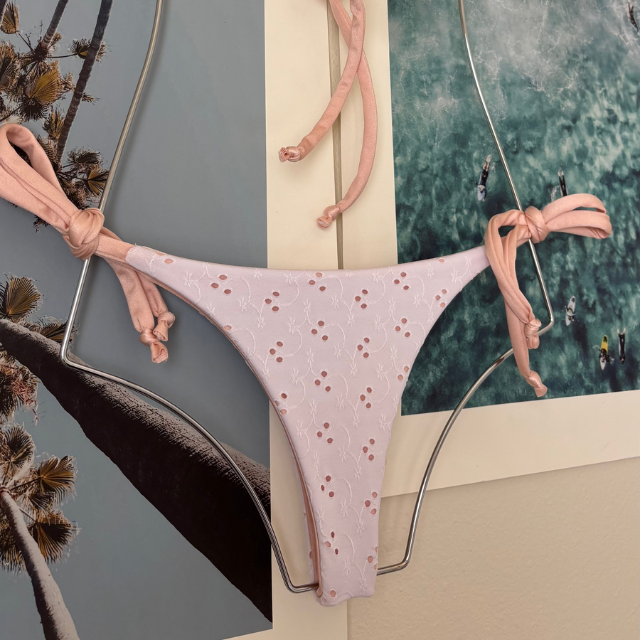 Morgy Bottom in Shimmer Baby Pink