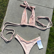 Sunny Top in Shimmer Baby Pink