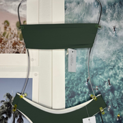 Sadye Top in Hunter Green