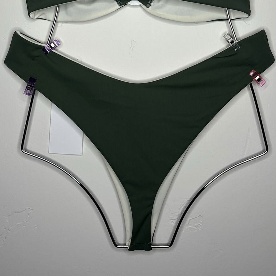 Leo Cheeky Bottom in Hunter Green